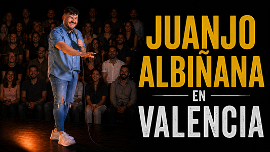El Show de Monólogos de Juanjo Albiñana en Valencia, Teatro Carolina 20:30 h. 18 de Junio