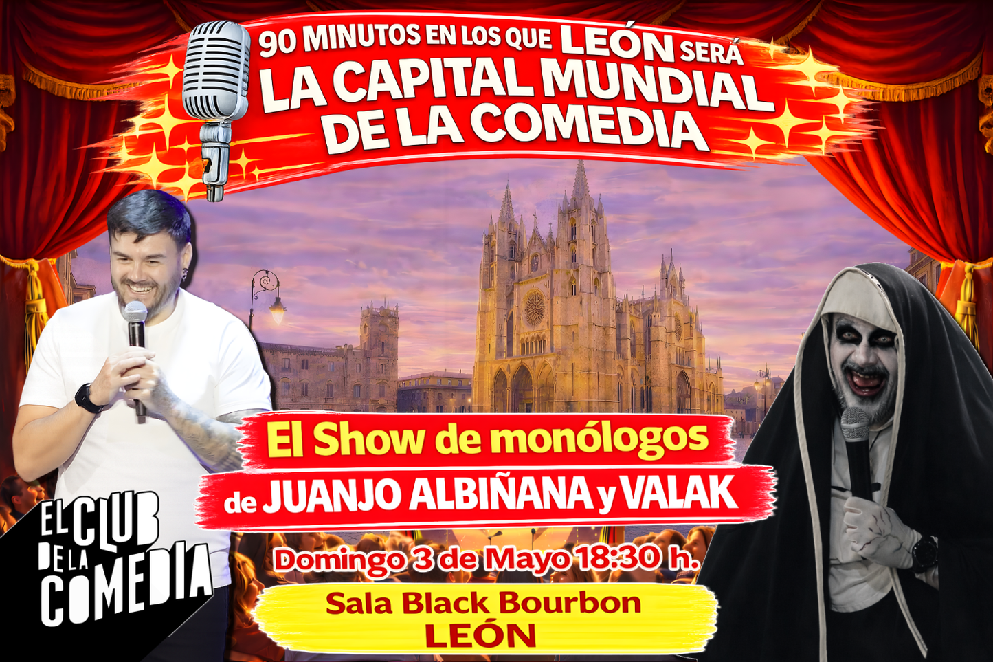 Juanjo y Valak en LEÓN 3 DE MAYO