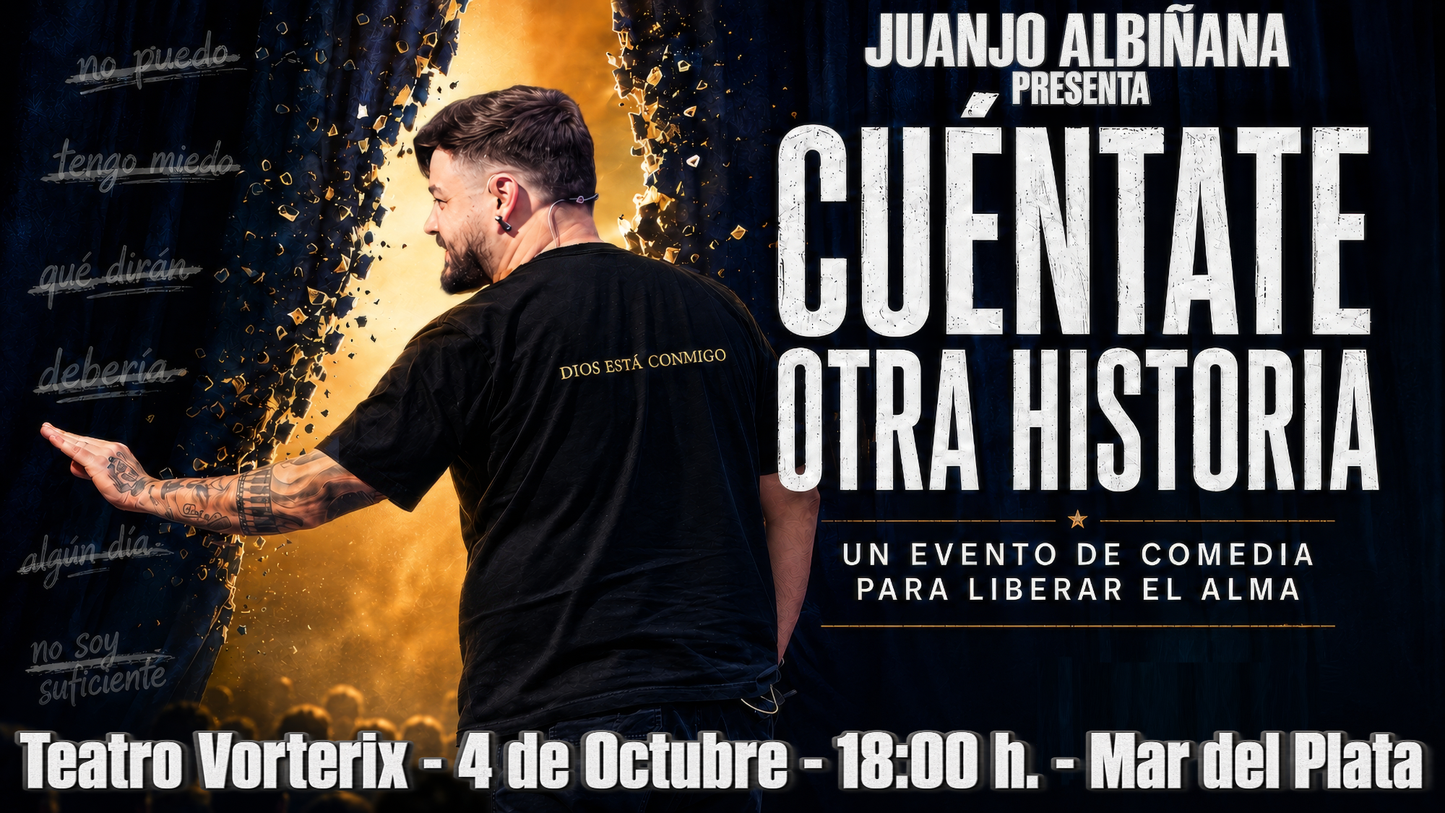 "Cuéntate otra historia" Teatro Vorterix Mar del Plata - 4 de Octubre